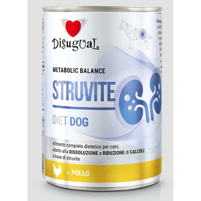 Disugual Cane diet Struvite Pollo 400gr