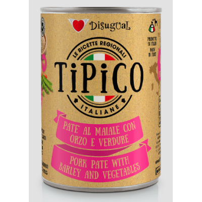 Disugual Cane Tipico Maiale,Orzo e...