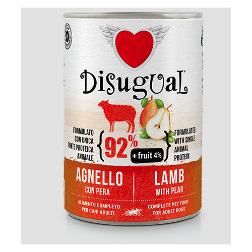 Disugual Cane Fruit Agnello e Pera