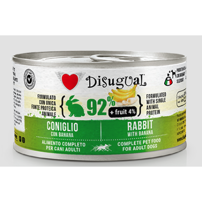 Disugual Cane Fruit Coniglio e Banana