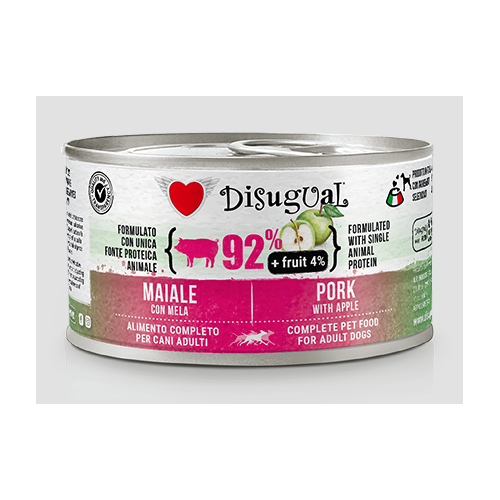 Disugual Cane Fruit Maiale e Mela