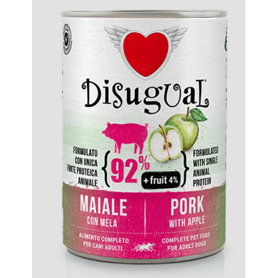 Disugual Cane Fruit Maiale e Mela