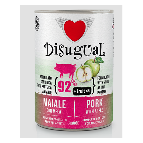 Disugual Cane Fruit Maiale e Mela