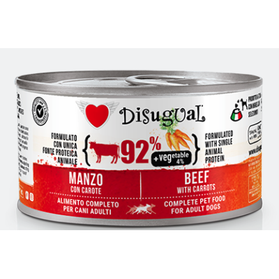 Disugual Cane Vegetable Manzo e Carote