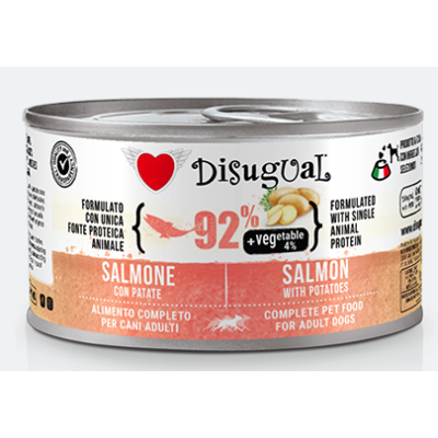 Disugual Cane Vegetable Salmone con...