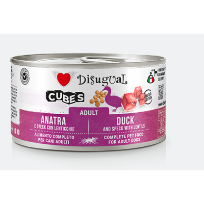 Disugual Cane Cubes Anatra, Speck e...