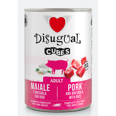 Disugual Cane Cubes Maiale, Bresaola...