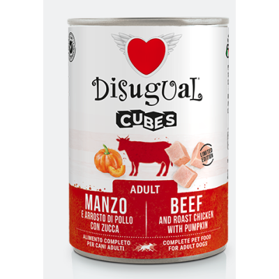 Disugual Cane Cubes Manzo e Arrosto...