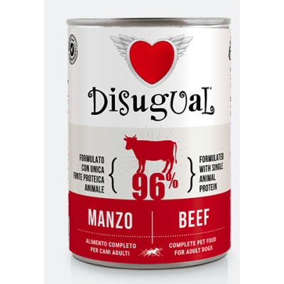 Disugual Cane Monoproteico Manzo 400 Gr