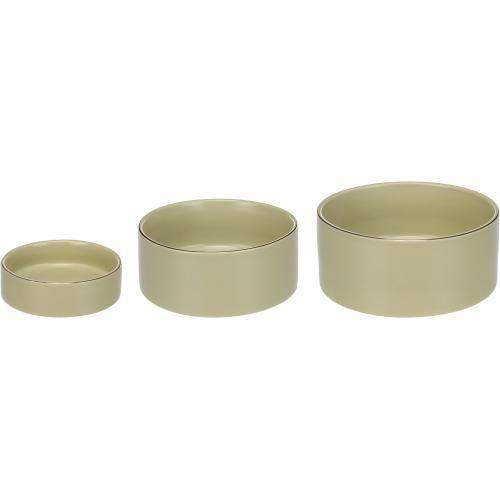 Flamingo Ciotola in Ceramica Eram Verde Chiaro 1200 ml