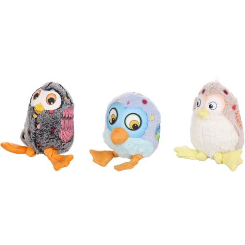 Flamingo Gioco per Cane Birdi Peluche 16cm