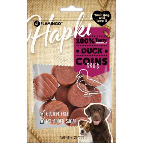 Flamingo Hapki Snack Per Cane Monetine di Anatra 85 gr
