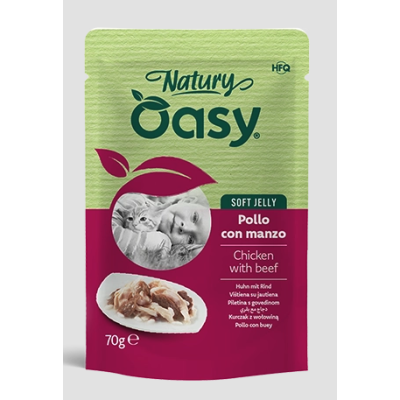 Oasy Natury Gatto Adulto Soft Jelly...