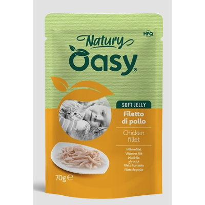 Oasy Natury Gatto Adulto Soft Jelly...