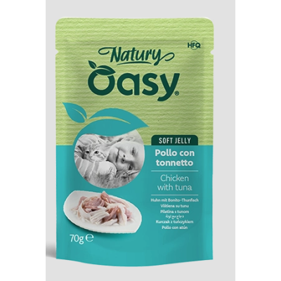 Oasy Natury Gatto Adulto Soft Jelly...
