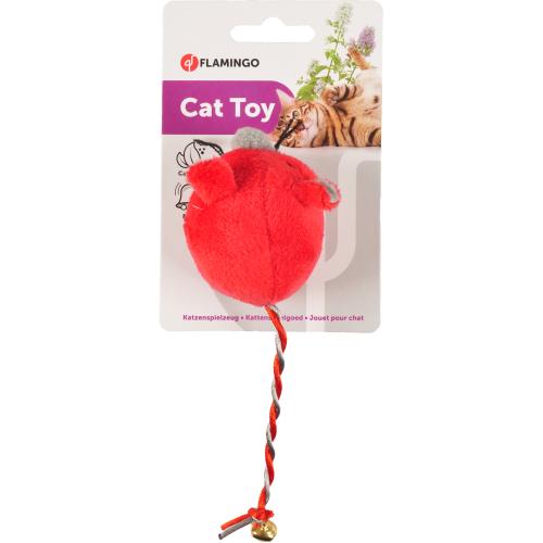Flamingo Gatto Gioco Topolino con Campanella