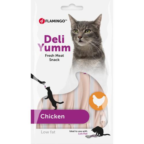 Flamingo Gatto Snack al Pollo Deli Yumm