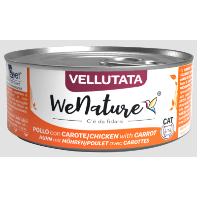 Wenature umido Gatto Vellutata Pollo...