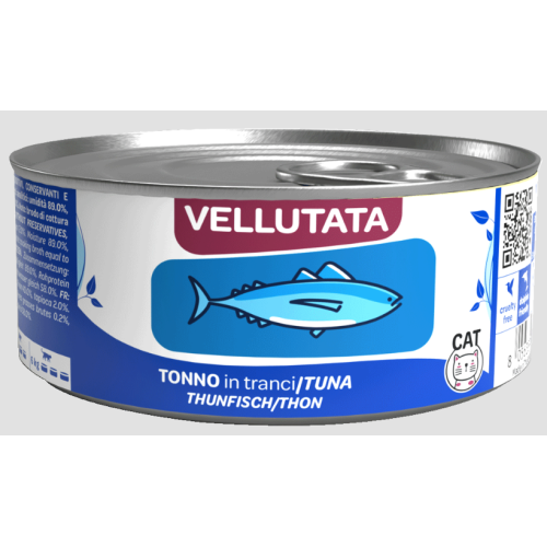 Wenature umido Gatto Vellutata Tonno lattina 70gr