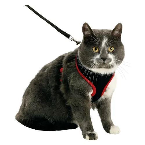 Flamingo Pettorina per Gatto con Guinzaglio S
