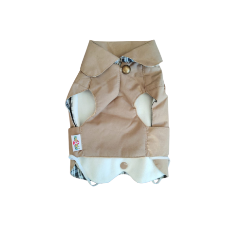 Croci Impermeabile per Cane Montreal Beige tg.25