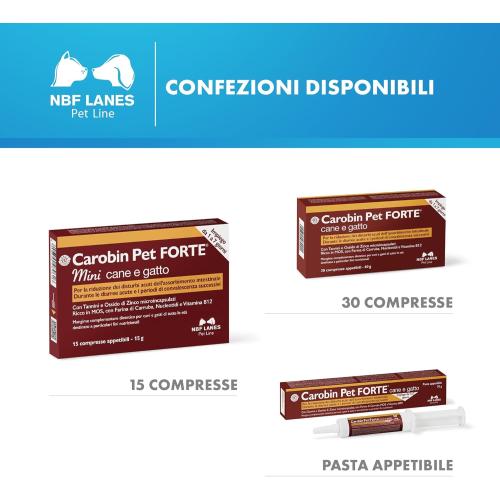 CONFEZIONI E FORMATI DISPONIBILI CARONIN