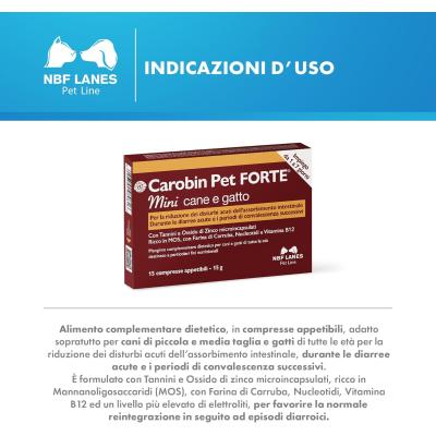 MODALITA' D'USO CAROBIN PET FORTE