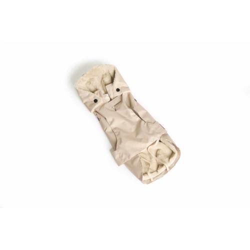 Fashion Dog Impermeabile imbottito per Cane Beige