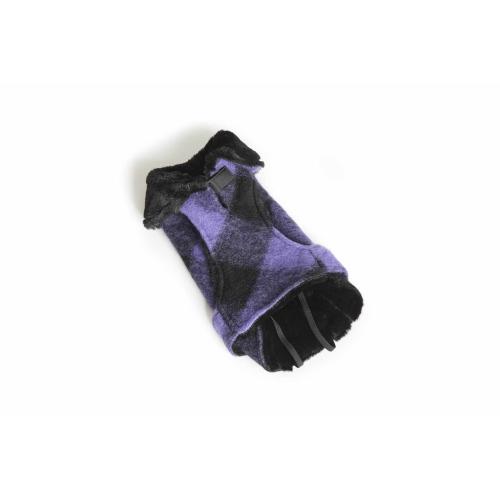 Fashion Dog Cappotto in Lana per Cane Viola