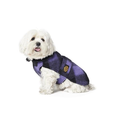Fashion Dog Cappotto in Lana per Cane Viola