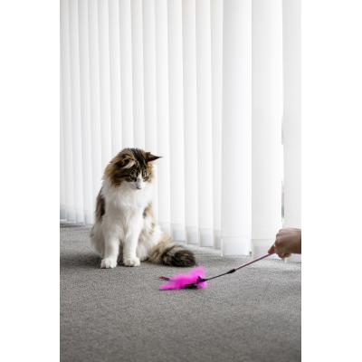 Flamingo Gioco per Gatto Canna Glitsa
