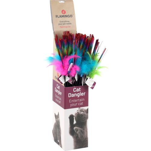 Flamingo Gioco per Gatto Canna Glitsa