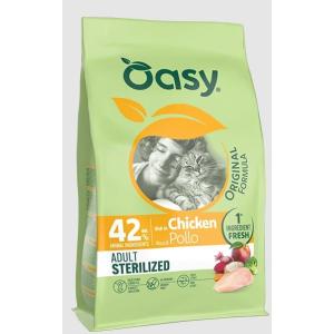 Oasy Gatto Original Formula Sterilizzato Pollo 1,5kg