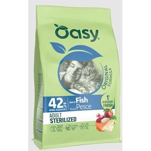 Oasy Gatto Original Formula Sterilizzato Pesce 1,5kg