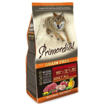 Primordial all breeds grain free bufalo e sgombro 12kg