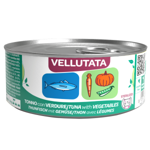 Wenature umido Gatto Sterilizzato Vellutata Tonno con Verdure 70gr