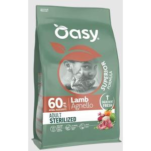 Oasy Gatto Superior Formula Sterilizzato Agnello