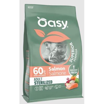 Oasy Gatto Superior Formula Sterilizzato Salmone