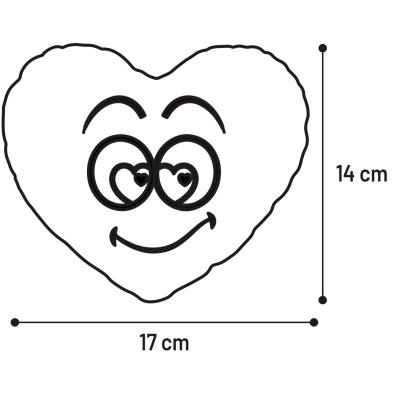 Flamingo Gioco di San Valentino Cuore 14 cm