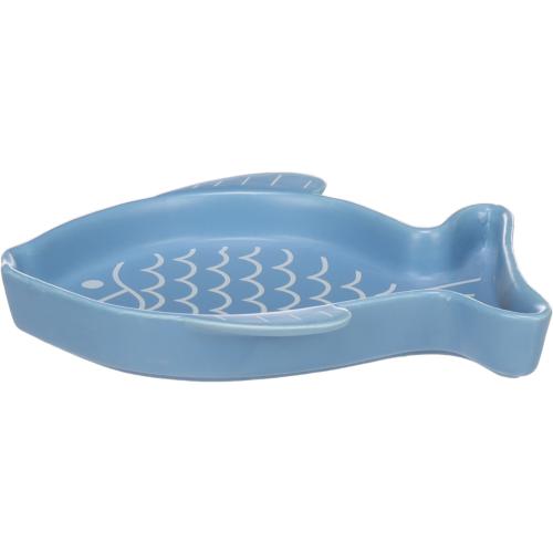 Flamingo Ciotola in Ceramica Fischie Azzurro 200 ml