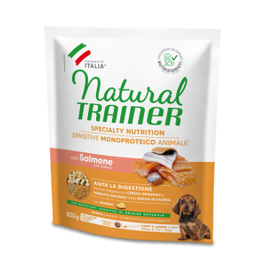Trainer Cane Natural Sensitive Puppy & Junior Mini & Toy Salmone 2 kg 2