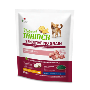 Trainer Cane Natural Sensitive No Grain Adulto Mini Maiale 2Kg 2