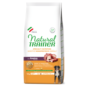 Trainer Cane Natural Sensitive Adulto Medium e Maxi Anatra