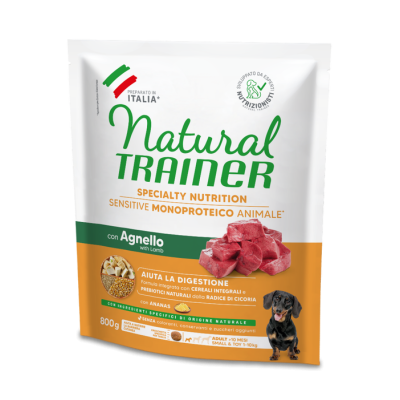 Trainer Cane Natural Sensitive Adulto Mini Agnello