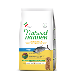 Natural Trainer cane adulto small e toy con Tonno