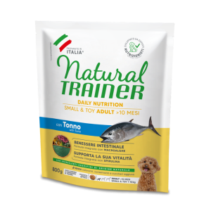 Natural Trainer cane adulto small e toy con Tonno 2