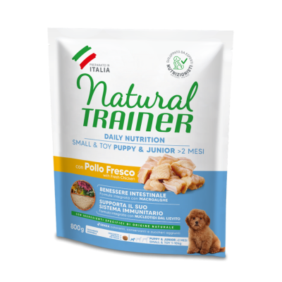 Trainer Cane Natural Puppy & Junior Small & Toy Pollo
