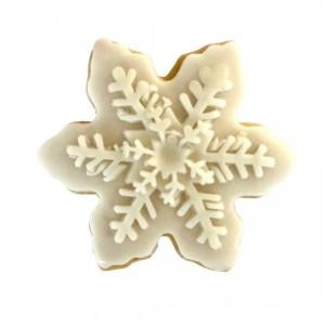 Biscotto Artigianale per cani Fiocco di Neve DOLCI IMPRONTE 24 gr 2