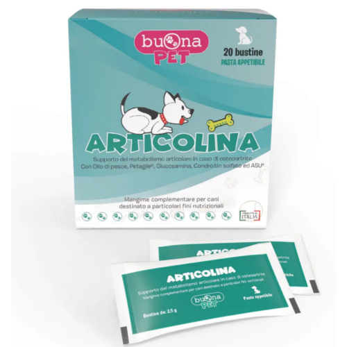 Articolina monodose pasta bustina cane