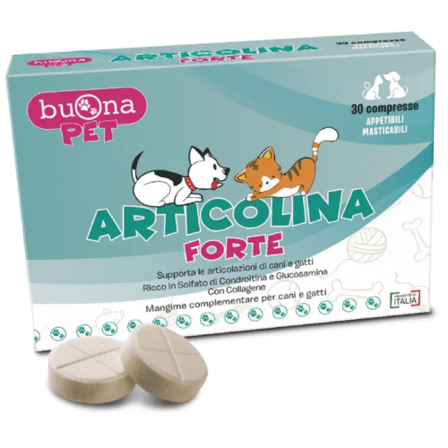 Articolina forte compress cane e gatto